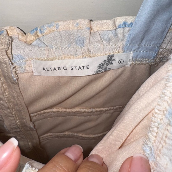 Altar'd State Annabelle mini dress size L - Picture 5 of 5